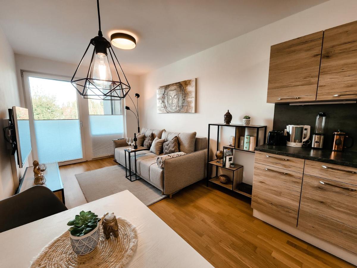 Vienna Green - Modern New Apartment, Old Danube Viena Exterior foto