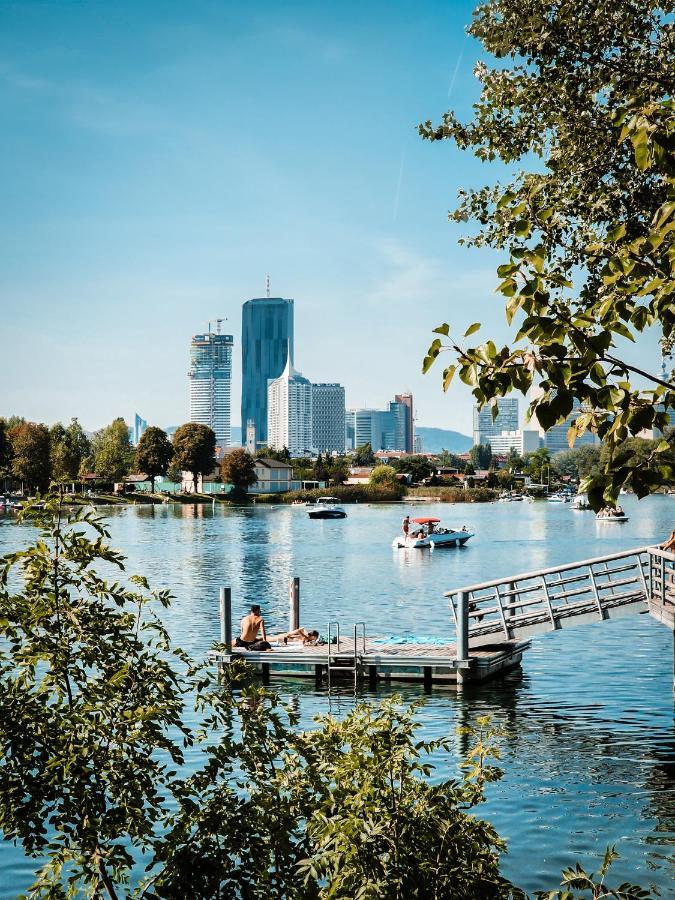 Vienna Green - Modern New Apartment, Old Danube Viena Exterior foto