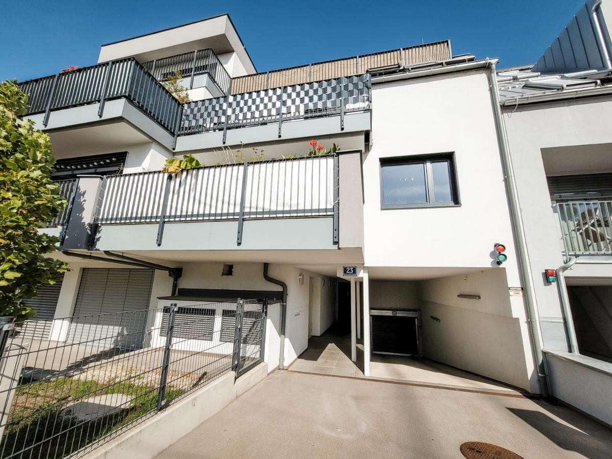 Vienna Green - Modern New Apartment, Old Danube Viena Exterior foto